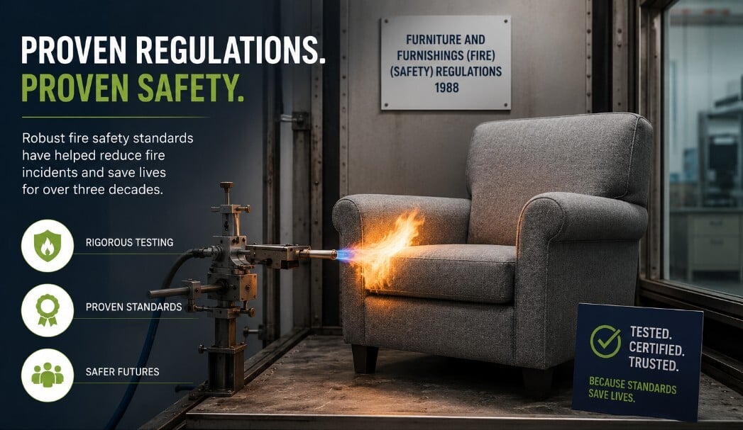 UK Furniture Fire Safety Reform: Understanding FR Furniture